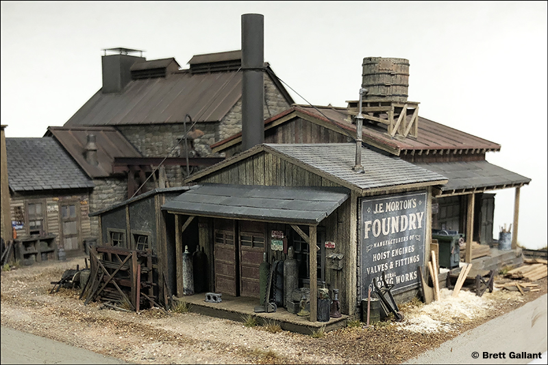 SierraWest Scale Models HO Scale Brass and Iron Foundry